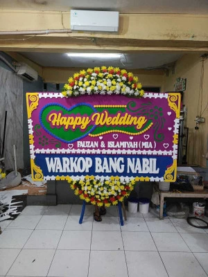 Papan Bunga di Katerban Kutoarjo
