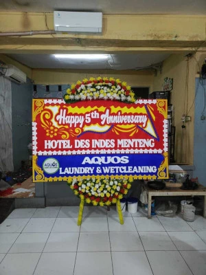 Papan Bunga di Katerban Kutoarjo